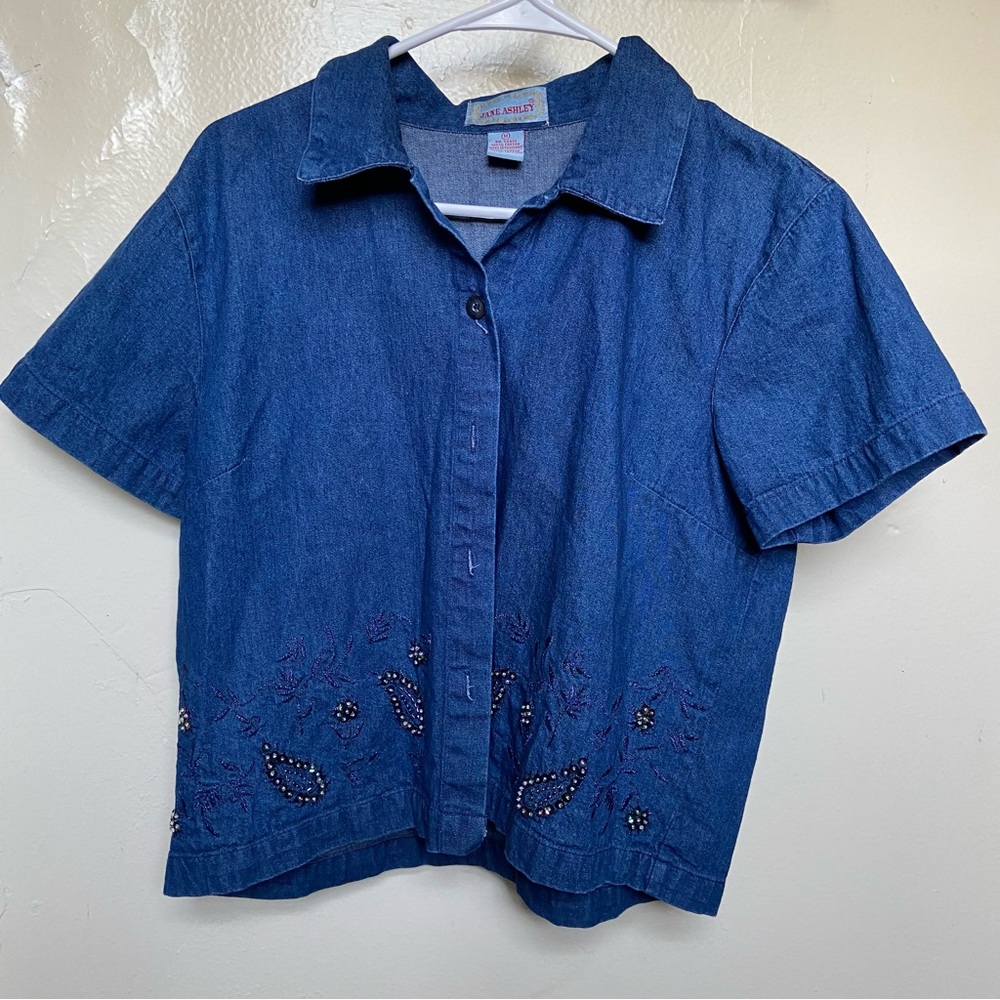 Button down vintage top